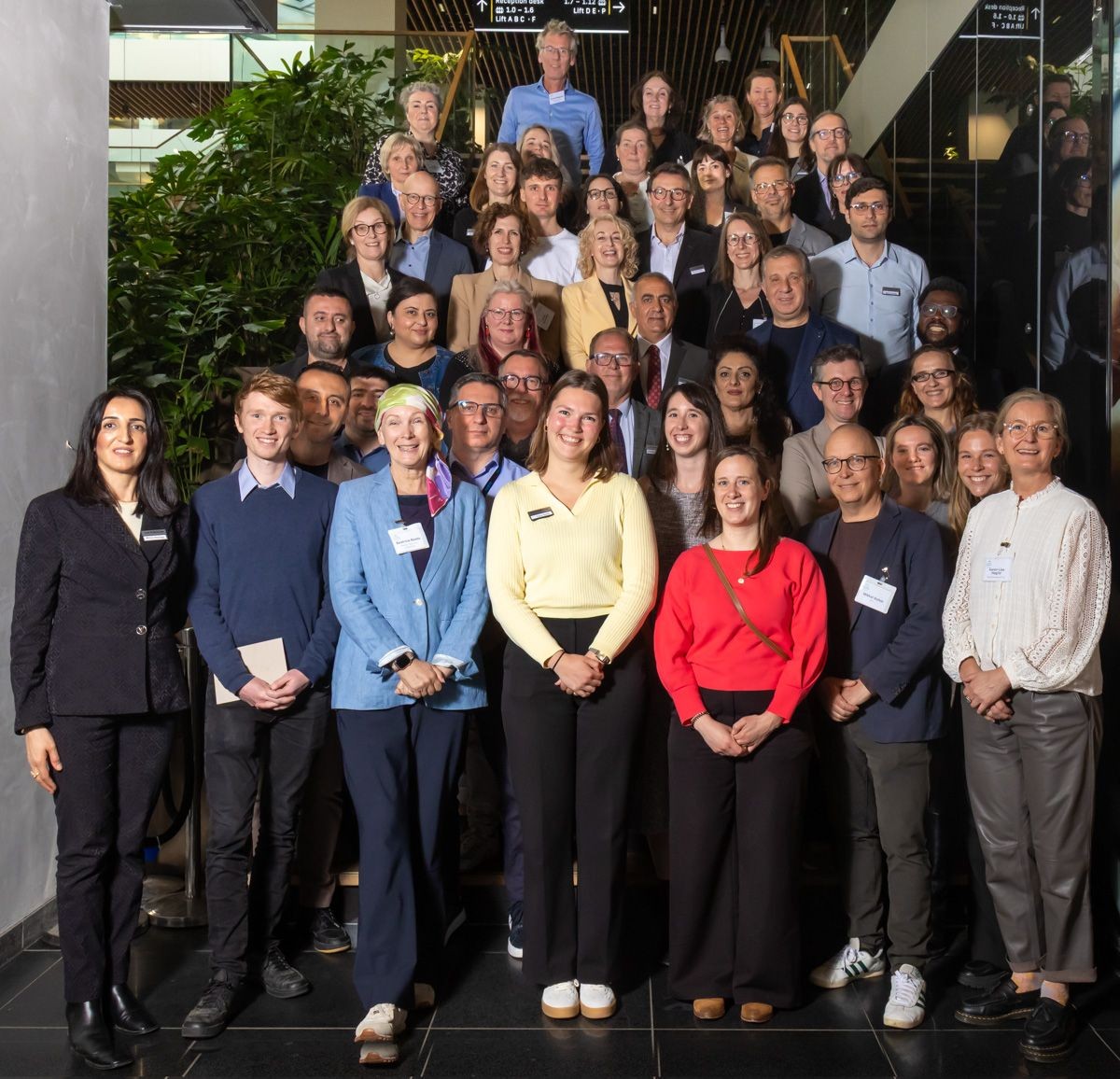 Members EU STEM Coalition gathering in The Heague